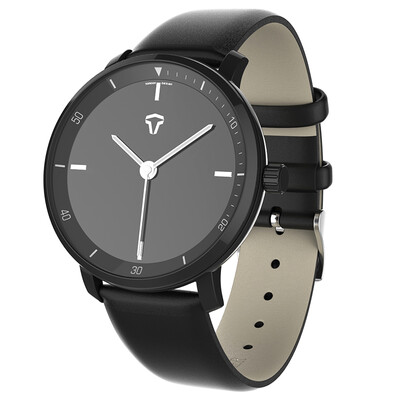 

Toman TOMOON T-ripple smart watch black tomos system then call the water meter step heart rate DIY watch remote control camera