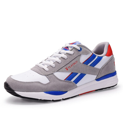 

Playboy (PLAYBOY) DS65066 men's casual shoes sports outdoor running board shoes dark blue 39