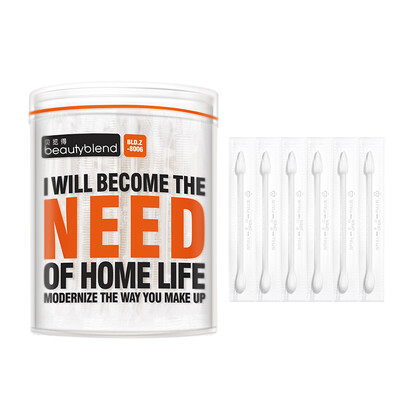 

Jingdong supermarket Biaowei was beautyblend cotton swabs independent packaging disposable double-headed medical makeup travel portable cotton swab 102 box independent