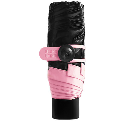 

Black Lemon BLACK LEmon Pocket Sun umbrella Sun umbrella half black umbrella UV sunny umbrella nano powder