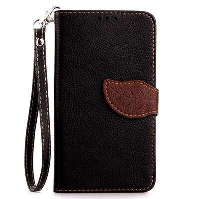 

Black Design PU Leather Flip Cover Wallet Card Holder Case for LG G3 Beat/Mini