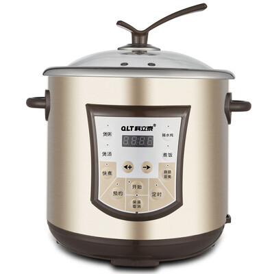 

Keli Tie QLT-X1208 водонепроницаемый белый фарфоровый электрический чайник для тушения тушью с электрическим тушением 3L / 8L