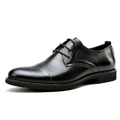 

Goldlion goldlion men&39s shoes leather shoes city dress shoes with wear-resistant leather shoes 515710154ADB-black -40 yards