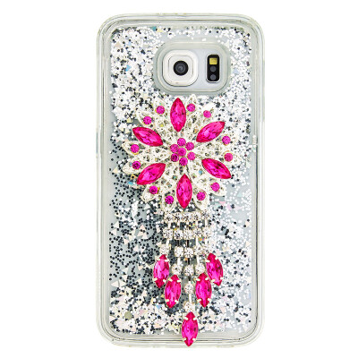 

Dynamic Quicksand Glitter Liquid Soft TPU Case Cover For SAMSUNG S6EDGE