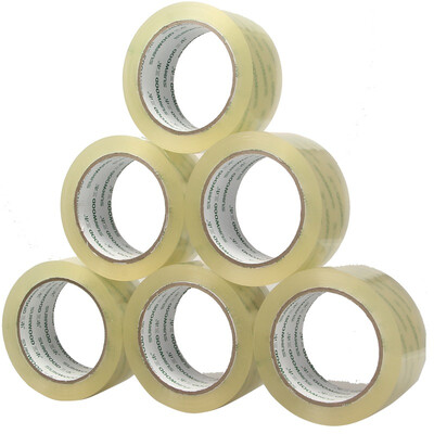 

Miki SUNWOOD 7003 high transparent sealing tape 48mm 90y 823 m 6 volumes tube