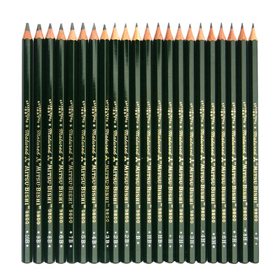 

Mitsubishi (uni) 9800DX Mitsubishi Sketch Box Set Pencil 22 Pack (10B-8H)