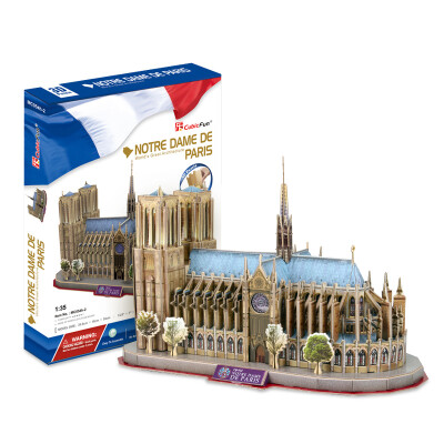 

(CubicFun) Three-dimensional Pinch Paper Model Toy Simulation Building Children's Hand Puzzle St. Mark's Square (Cathedral)