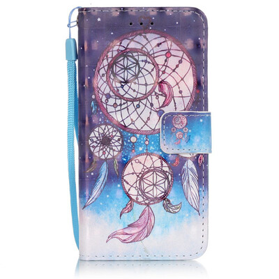 

Three Windbells Design PU Leather Flip Cover Wallet Card Holder Case for IPHONE 6