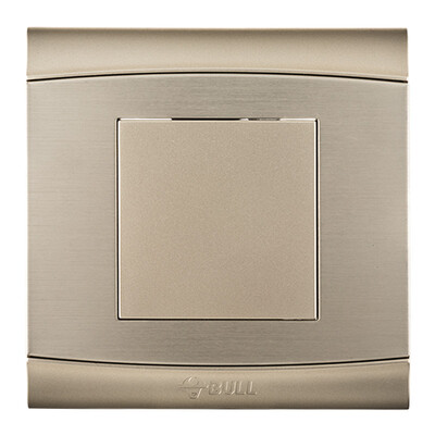 

Bull BULL switch socket G19 series splash box panel white board 86 type panel G19B101 champagne gold