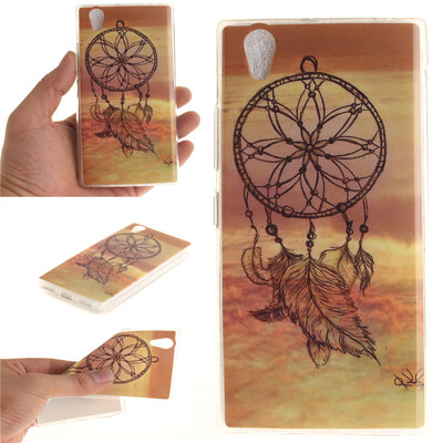 

Обложка Dreamcatcher Pattern Мягкий тонкий ТПУ резиновый силиконовый гель чехол для Lenovo P70