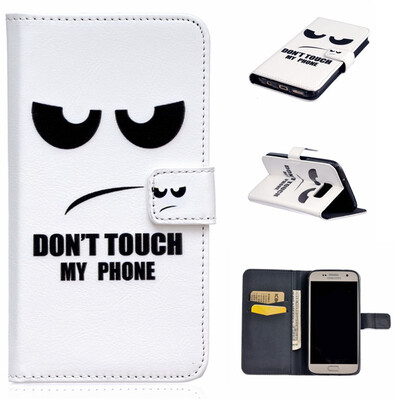 

Eye Design PU Leather Flip Cover Wallet Card Holder Case for SAMSUNG GALAXY S7