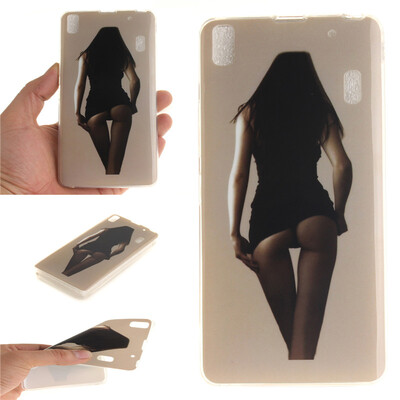 

Sexy Girls Pattern Мягкая обложка Тонкий ТПУ резиновый силиконовый гель чехол для Lenovo K3 Note/A7000