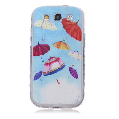 

umbrella Pattern Soft Thin TPU Rubber Silicone Gel Case Cover for SAMSUNG GALAXY S3 I9300