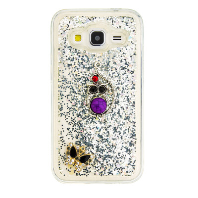 

Dynamic Quicksand Glitter Liquid Soft TPU Case Cover For SAMSUNG G360