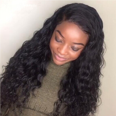 

Top grade Brazilian hair wavy lace front wig glueless full lace human hair wavy wigs with baby hair