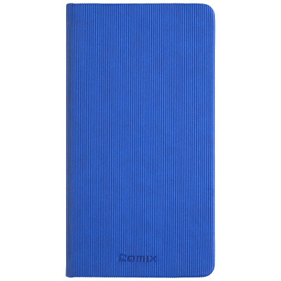 

Comix C5806 leather surface of the stationery notebook 48K98 pages blue notebook