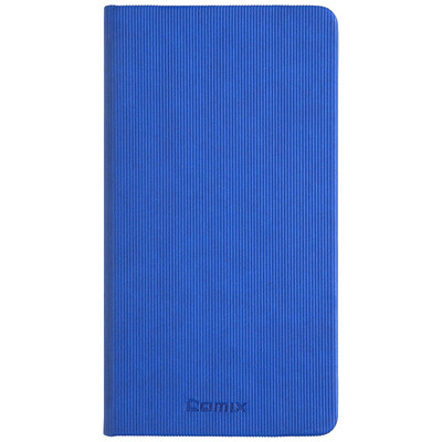 

Comix C5806 leather surface of the stationery notebook 48K98 pages blue notebook