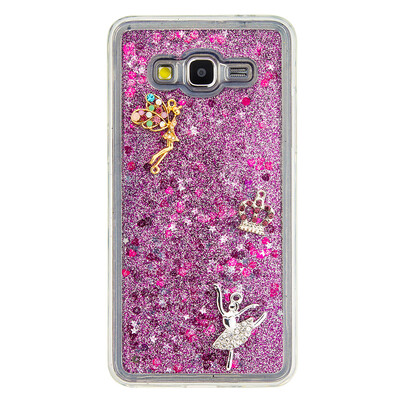 

Dynamic Quicksand Glitter Liquid Soft TPU Case Cover For SAMSUNG G530