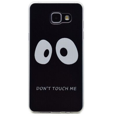 

Do not touch me Pattern Soft Thin TPU Rubber Silicone Gel Case Cover for SAMSUNG Galaxy A3 2016A310