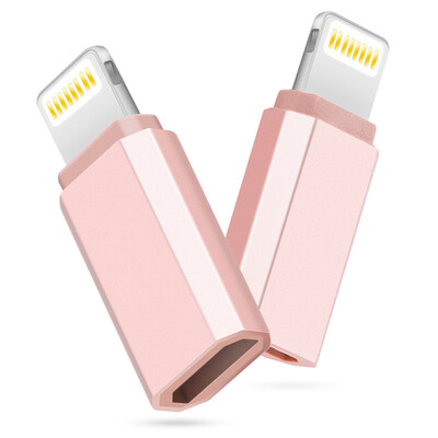 

Capshi Apple, кабель для передачи данных адаптер USB зарядное устройство линия конвертер Andrews розового золота, применимый iPhone6S57plus / iPad4 / воздуха / мини