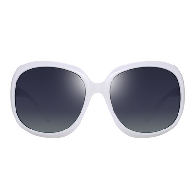 

Jingdong supermarket] three (TANS) sunglasses female polarized driving driving mirror large frame repair face sunglasses 9001 brown