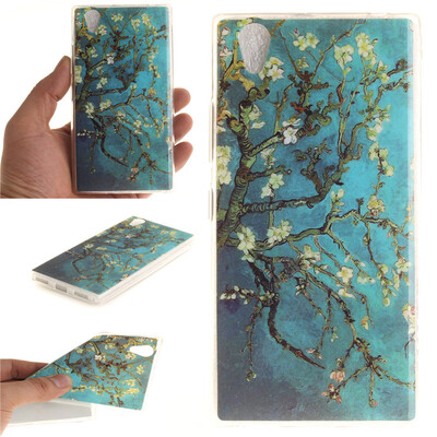 

Apricot tree Pattern Soft Thin TPU Rubber Silicone Gel Case Cover for Lenovo P70