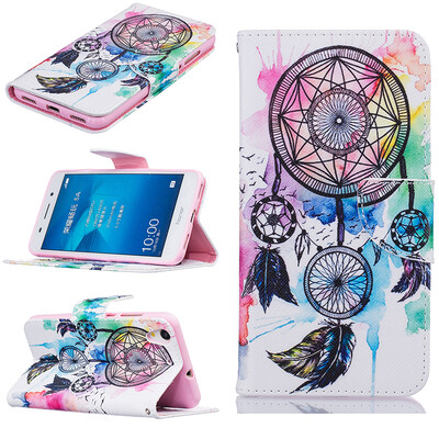 

Дизайн Dreamcatcher Дизайн Кожа PU флип крышку Кошелек Карты Держатель чехол для HUAWEI Honor 5A/Y6 II
