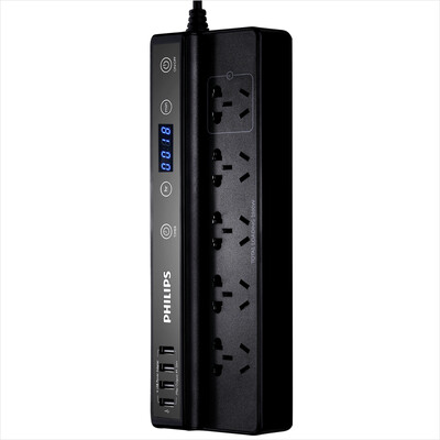 

Philips (PHILIPS) SPS7520J / 93 Piano Series 3USB Total 2.4A + 5 Place 1.8m Socket Child Protection Door Insertion Plug Panel / Terminal Block / Towing Board