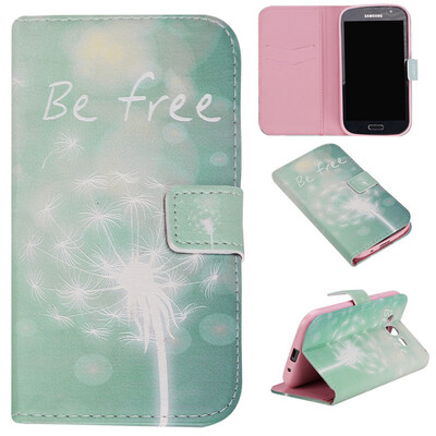

Green dandelion Design PU Leather Flip Cover Wallet Card Holder Case for SAMSUNG GALAXY Grand Neo Plus I9060