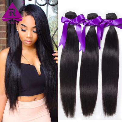 

Peruvian Virgin Hair Straight 3 Bundles deals cheap 7A Unprocessed Virgin Hair Peruvian Straight weavesmaxglam hair straight
