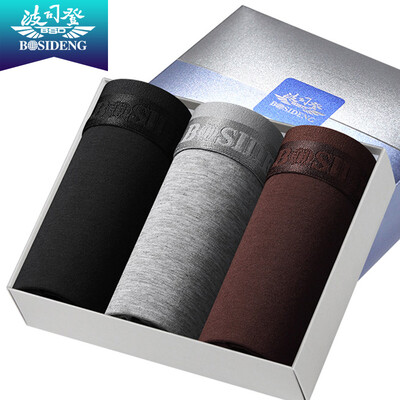 

Jingdong supermarket Bosideng BOSIDENG BJK78005-2 men&39s underwear flat underwear men&39s cotton 3 mixed color installed XXXL
