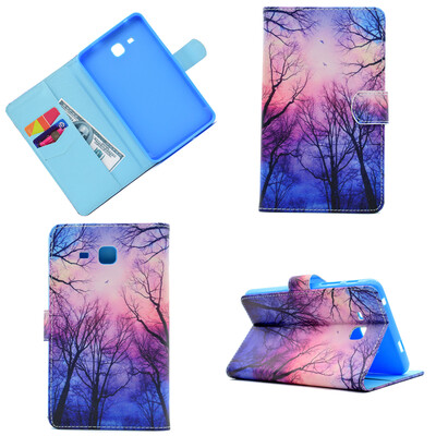 

Star tree Style Classic Flip Cover with Stand Function and Credit Card Slot for Samsung Galaxy Tab A 7.0 T280