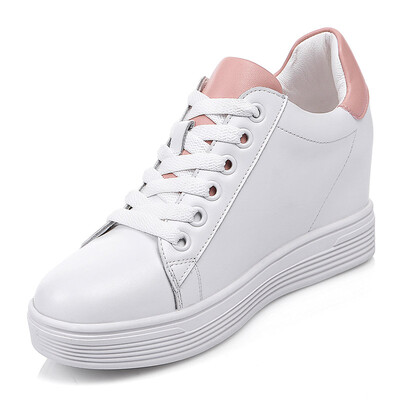 

Playboy (PLAYBOY) within the increase in the small white shoes female belt Bakery at the end of white shoes Korean casual shoes students wild L131710051 white blue 36 yards