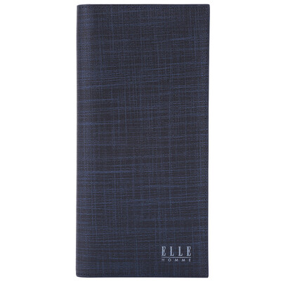 

ELLE HOMME мужчин короткий параграф бумажник корова Piduo Ка-разрядное карта пакет бумажник и кошелек многофункциональный кошелек синий 509 230