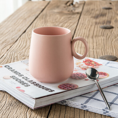 

Sivu SivHeike fashion Nordic creative sub-ceramic breakfast milk cup coffee cup cup pair cup couple cup simple mug orange