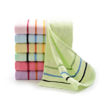 

Bamboo bamboo fiber towel soft absorbent bamboo charcoal face wash towel color section yellow