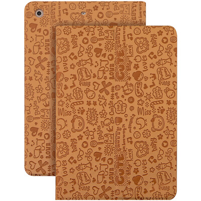 

BIAZE Apple iPad Mini2 / 3/1 Case / Case Light and Light Drop Intelligent Sleep Sleeve Little Witch Series PB01-Khaki