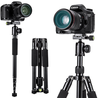 

Yunteng VT-180 SLR камеры штатив монопод съемный мобильный микро сингл Nikon Sony Canon камера тренога