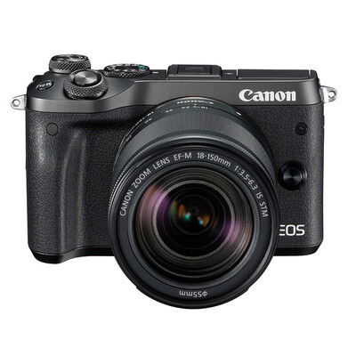 

Canon EOS M6 (18-150) Мини сменный зеркальный цифровой фотоаппарат Черный