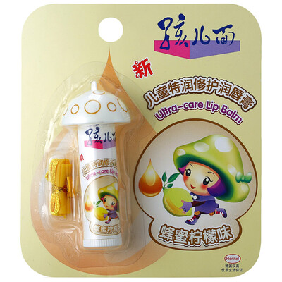 

Children face children special moisturizing lip balm honey lemon flavor 3.5g (German craft, moderate moisture)