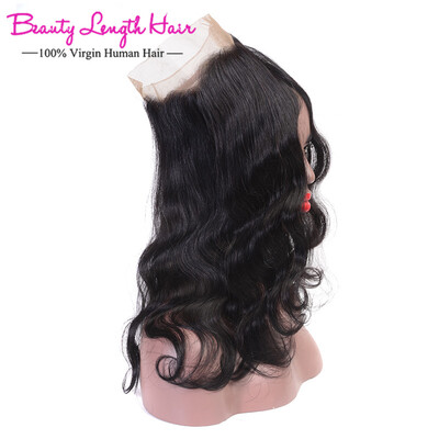

360 Lace Frontal Body Wave Natural Hairline With Baby Hair Virgin Brazilian Body Wave 360 Frontal Closure Beauty Length Hair