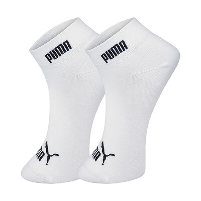 

[Супермаркет] Jingdong PUMA / PUMA носки спортивные носки две пары мужской случайные платье M-2909-2 черный Размер
