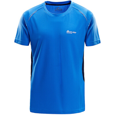 

Battlefield Jeep T-Shirt Outdoors Short Sleeve T-Shirt Men's Quick Dry Sports Short T-Shirt 17019ZT02 Deep Blue 4XL