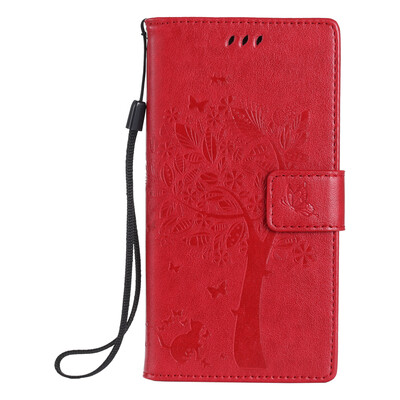 

Red Tree Design PU Leather Flip Cover Wallet Card Holder Case for HUAWEI P8