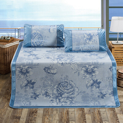 

Shanshan shine mattresses Ледяная юбка из трех частей складной матрас жаккардовые льняные шелковые коврики Champs Elysees Blue 1.8 m beds