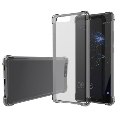 

ESCASE Huawei P10 Plus телефон оболочка Huawei P10 Plus телефон устанавливает все включено подушка TPU мягкая оболочка падение сопротивления (с строп отверстием) через черный