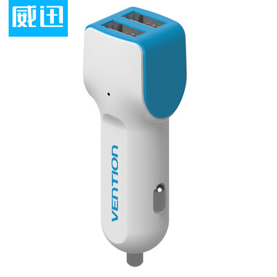 

VENTION Dual USB/Type-C+USB Car Charger - Supports Fast Charging