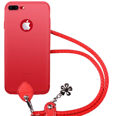 

Pizza Apple 7plus мобильный телефон чехол с талрепом iphone7plus мобильный телефон оболочки силиконовые 7P все включено мягких песочных наборов могут быть связаны с шеей 5,5 дюйма градиент красный