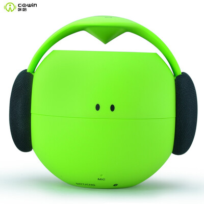 

Kua audio speakers Bluetooth audio subwoofer 40 wireless portable mini mobile phone outdoor waterproof sound YOYO green