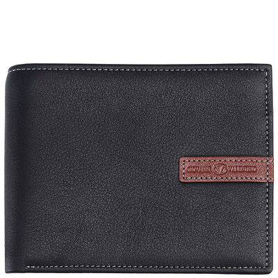 

Джованни Валентино (GIOVANNI VALENTINO) Мужской покерный бизнес Ngau Tau Leather Многофункциональные кошельки с кошельками 720703310 Черный